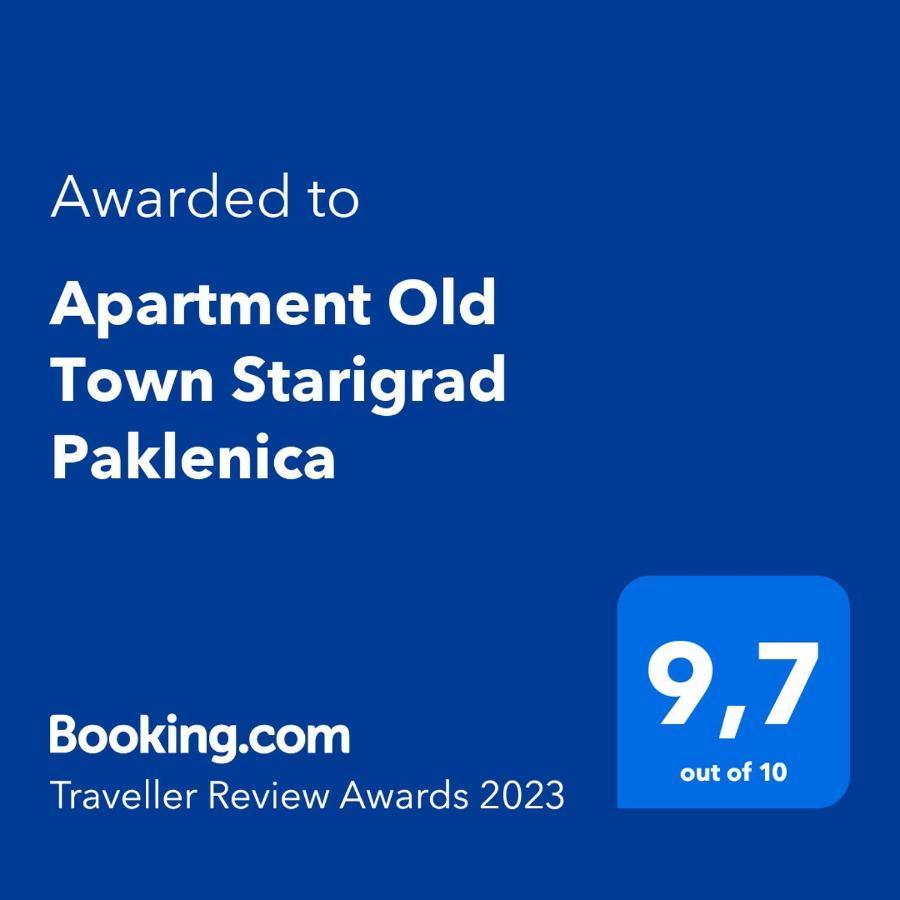 Apartament Old Town Paklenica Starigrad Paklenica Zewnętrze zdjęcie